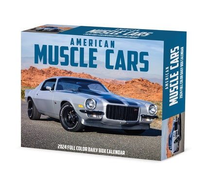 American Muscle Cars 2024 6.2 X 5.4 Box Calendar by Willow Creek Press