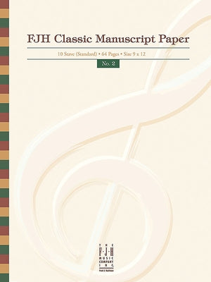 Fjh Classic Manuscript Paper No. 2 by McLean, Edwin