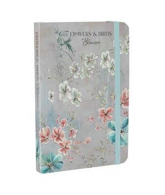 Flowers & Birds Blossom A6 Notebook by Hunter, Lucy