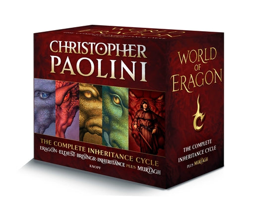World of Eragon 5-Book Paperback Boxed Set: Eragon; Eldest; Brisingr; Inheritance; Murtagh by Paolini, Christopher