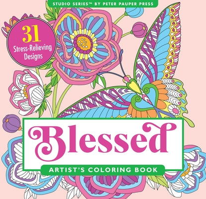 Blessed Adult Coloring Book by Peter Pauper Press