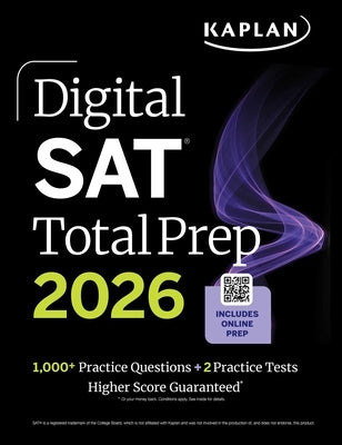 SAT Total Prep 2026 by Kaplan Test Prep