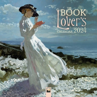 Book Lover's Wall Calendar 2024 (Art Calendar) by Flame Tree Studio