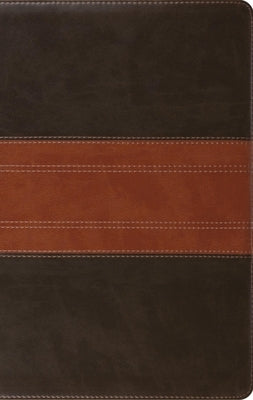 ESV Giant Print Personal Size Bible, Red Letter, Thumb Indexed (Trutone, Forest/Tan, Trail Design) by Esv Bibles