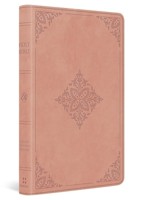ESV Large Print Value Thinline Bible (Trutone, Blush Rose, Fleur-De-Lis Design) by Esv Bibles