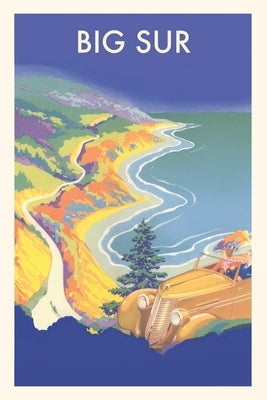Vintage Journal Big Sur Travel Poster by Found Image Press