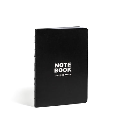 Teneues - Notebook Paperback A5 - 140 Lined Pages with Lay Flat Binding, Classic Black: A5 Notebook by Publishing, Teneues