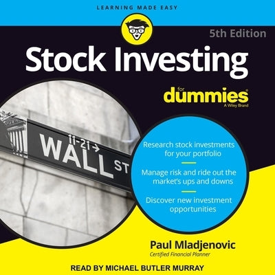 Stock Investing for Dummies Lib/E: 5th Edition by Murray, Michael Butler