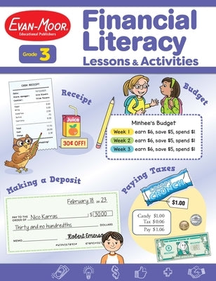 Financial Literacy Lessons and Activities, Grade 3 Teacher Resource by Evan-Moor Educational Publishers
