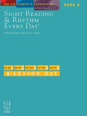 Sight Reading & Rhythm Every Day, Book 8 by Marlais, Helen