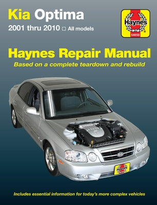 Kia Optima 2001-10 by Haynes, J. H.