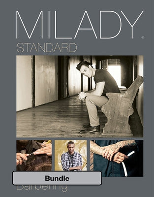 Bundle: Milady Standard Barbering, 6th + Exam Review by Milady