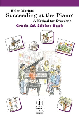 Succeeding at the Piano, Sticker Book - Grade 2a by Marlais, Helen