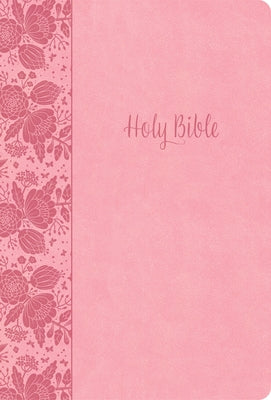 KJV Large Print Thinline Bible, Value Edition, Soft Pink Leathertouch by Holman Bible Publishers