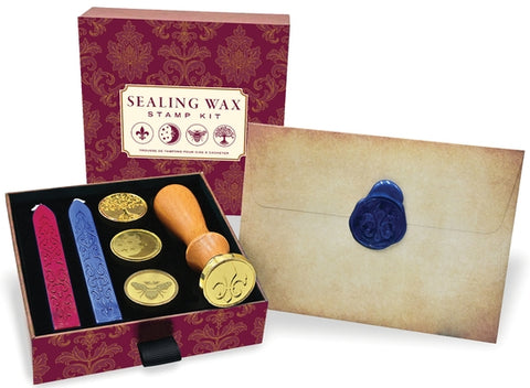 Sealing Wax Stamp Kit by Peter Pauper Press Inc