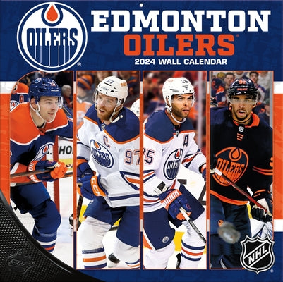 Edmonton Oilers 2024 12x12 Team Wall Calendar by Turner Sports