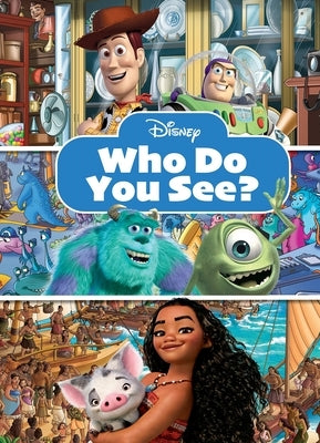 Disney: Who Do You See? Look and Find by Pi Kids
