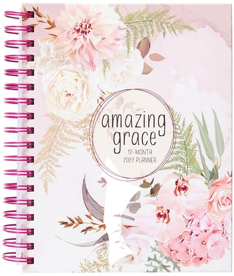 Amazing Grace (2027 Planner) Spiral Hardcover: 12-Month Weekly Planner by Belle City Gifts