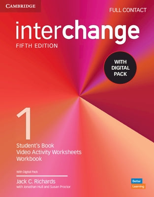 Interchange Level 1 Full Contact with Digital Pack [With eBook] by Richards, Jack C.