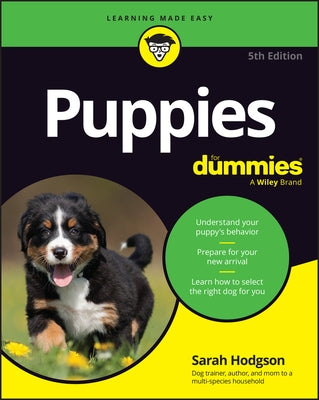 Puppies for Dummies by Hodgson, Sarah