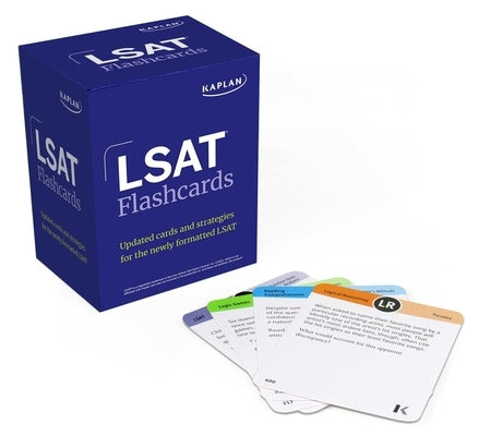 LSAT Prep Flashcards: Updated Cards and Strategies for the Newly Formatted LSAT by Kaplan Test Prep