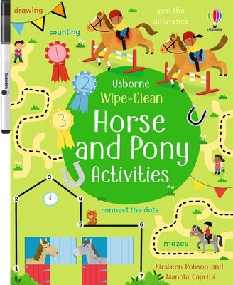 Wipe-Clean Horse and Pony Activities by Robson, Kirsteen