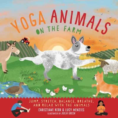 Yoga Animals on the Farm by Kerr, Christiane