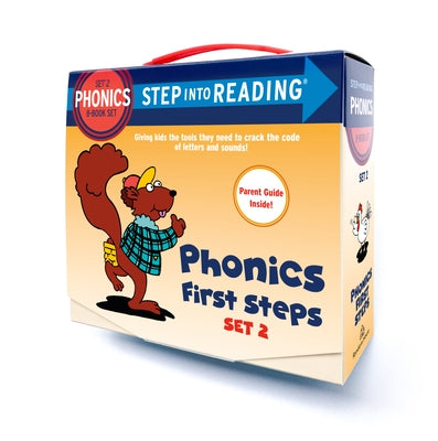 Step Into Reading Set 2 Phonics First Steps Box Set: Includes 8 Easy-To-Decode Books and Parent Guide by Random House