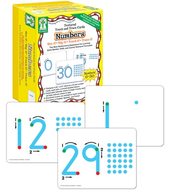 Textured Touch and Trace: Numbers: The Best Multisensory Experience for Learning Early Number Skills and Correct Numeral Formation by Key Education Publishing