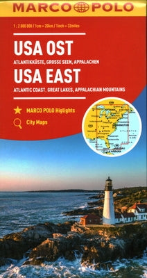 USA East Marco Polo Map by Polo, Marco