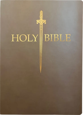 KJV Sword Bible, Large Print, Coffee Ultrasoft: (Red Letter, Brown, 1611 Version) by Whitaker House