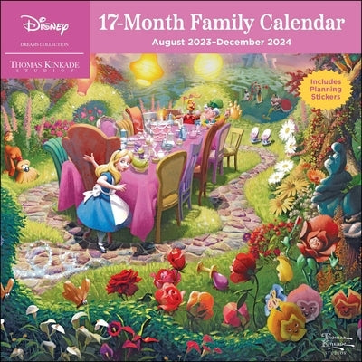 Disney Dreams Collection by Thomas Kinkade Studios: 17-Month 2023-2024 Family Wa by Thomas Kinkade Studios