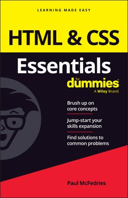 HTML & CSS Essentials for Dummies by McFedries, Paul