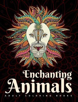 Adult Coloring Books: Enchanting Animals by Designs, Inky Balm