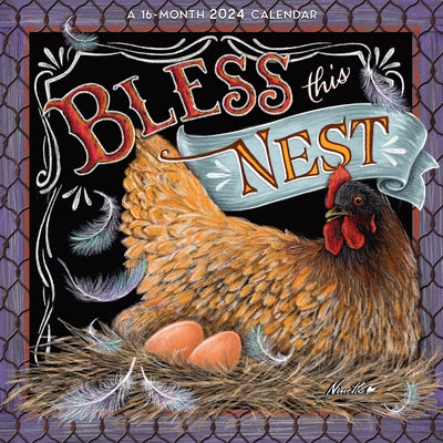 Bless This Nest 2024 Square Hopper by Browntrout