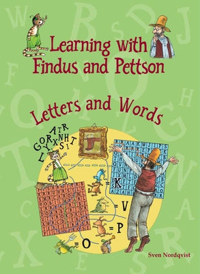 Learning with Findus and Pettson: Letters and Words by Nordqvist, Sven
