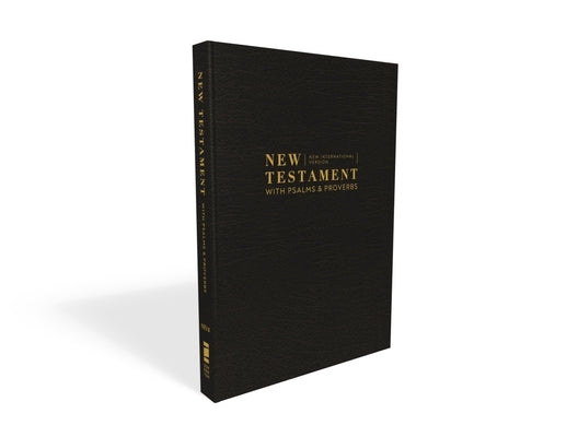 Niv, New Testament with Psalms and Proverbs, Pocket-Sized, Paperback, Black, Comfort Print by Zondervan