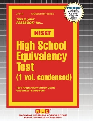 HiSET / High School Equivalency Test by Passbooks