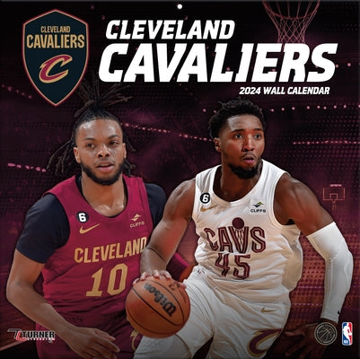 Cleveland Cavaliers 2024 12x12 Team Wall Calendar by Turner Sports