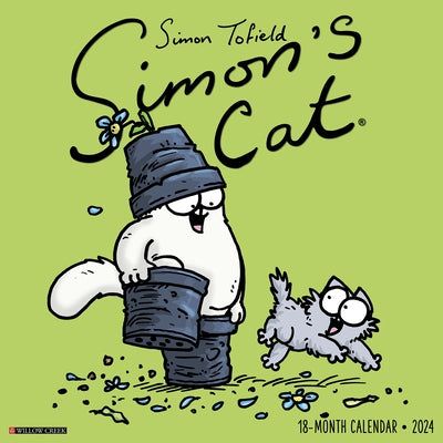 Simon's Cat 2024 12 X 12 Wall Calendar by Simon Toefield