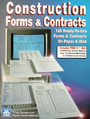 Construction Forms and Contracts by Savage, Craig