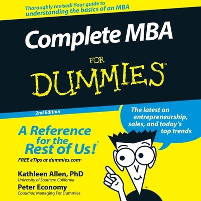 Complete MBA for Dummies Lib/E: 2nd Edition by Allen, Kathleen R.