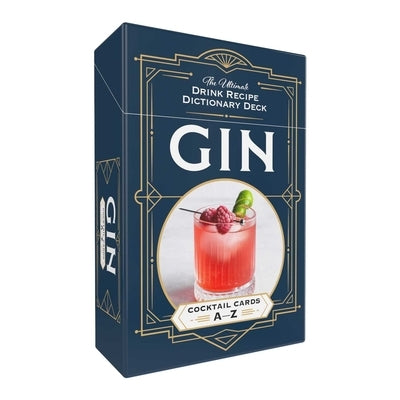 Gin Cocktail Cards A-Z: The Ultimate Drink Recipe Dictionary Deck by Adams Media