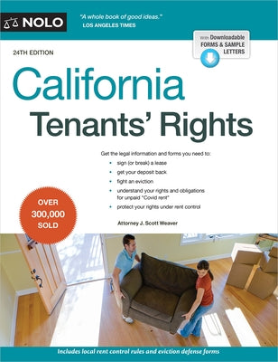 California Tenants' Rights by Weaver, J. Scott