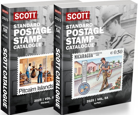 2025 Scott Stamp Postage Catalogue Volume 5: Cover Countries N-Sam (2 Copy Set): Scott Stamp Postage Catalogue Volume 5: Countries N-Sam by Bigalke, Jay