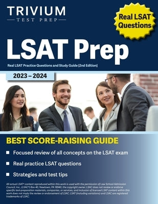 LSAT Prep 2023-2024: Real LSAT Practice Questions and Study Guide [2nd Edition] by Simon, Elissa