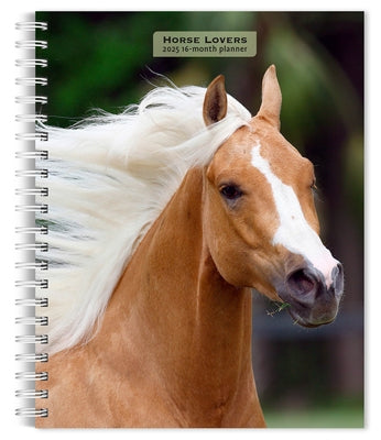 Horse Lovers 2025 6 X 7.75 Inch Spiral-Bound Wire-O Weekly Engagement Planner Calendar New Full-Color Image Every Week by Browntrout