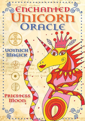 Enchanted Unicorn Oracle: Voynich Magick by Moon, Priestess