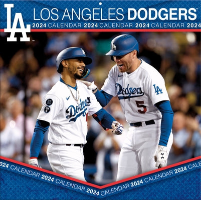 Los Angeles Dodgers 2024 12x12 Team Wall Calendar by Turner Sports
