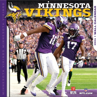 Minnesota Vikings 2024 12x12 Team Wall Calendar by Turner Sports